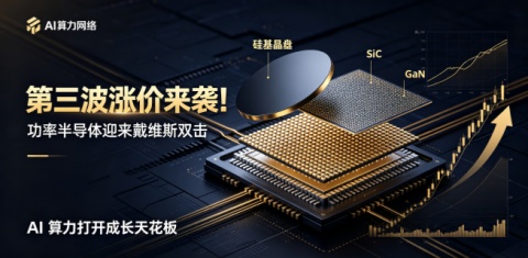 第三波涨价来袭！功率半导体迎来戴维斯双击，AI算力打开成长天花板！