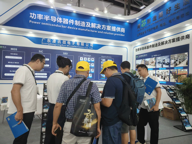 凌讯微电子光亚展展位全景