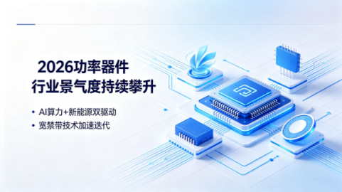 2026功率器件行业行情走势？